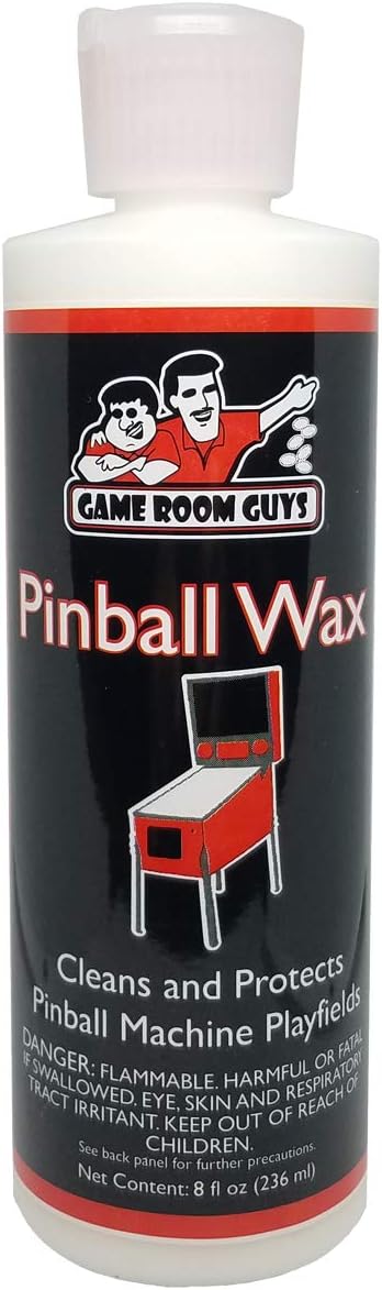 Game Room Guys Deluxe Pinball Machine Playfield Wax & Cleaning Kit