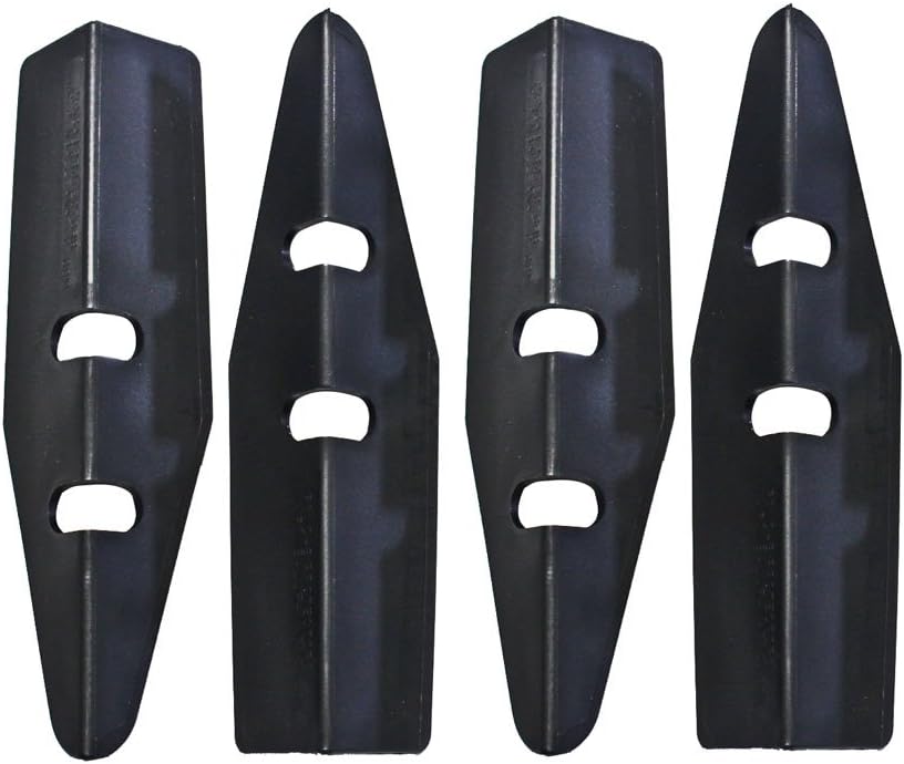 Game Room Guys 4 Black PinCab Pinball Machine Leg Protectors